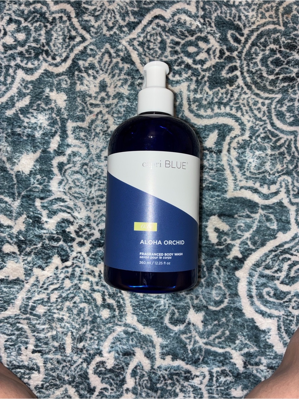 Capri Blue Aloha Orchid Fragranced Body Wash - Blue